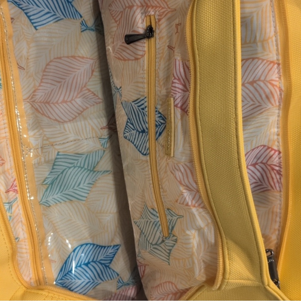 LUG Matte Luxe VL Tempo Tote Bag Yellow - Picture 2 of 6